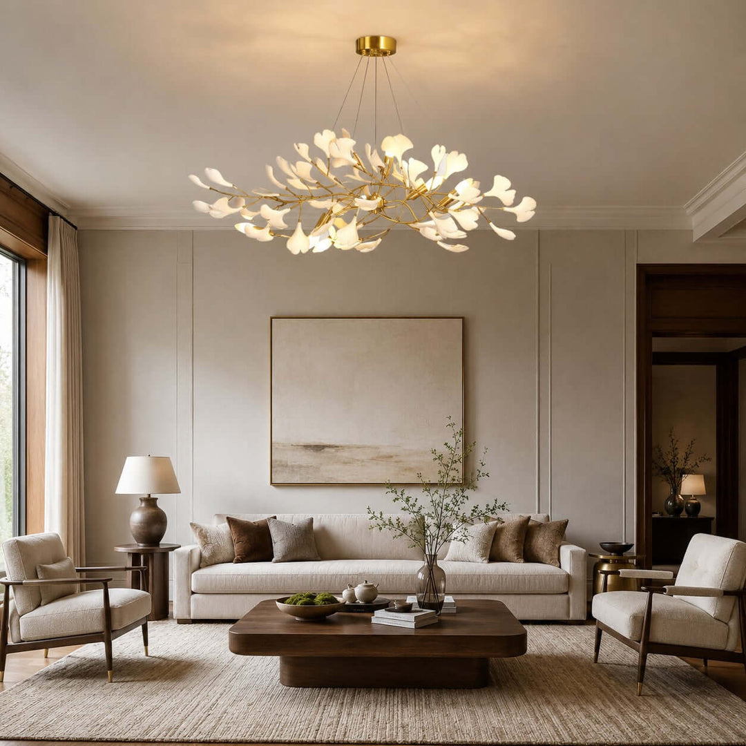 Gingko Chandelier Style C