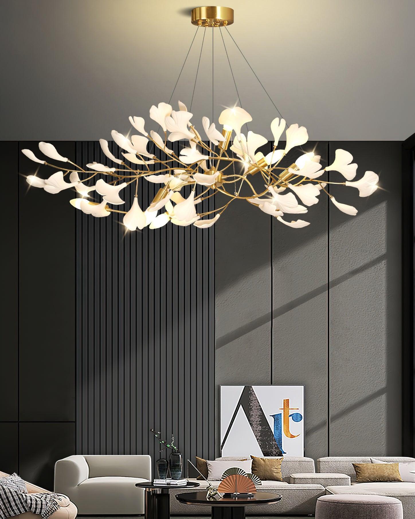 Gingko Chandelier Style C - Vinlighting