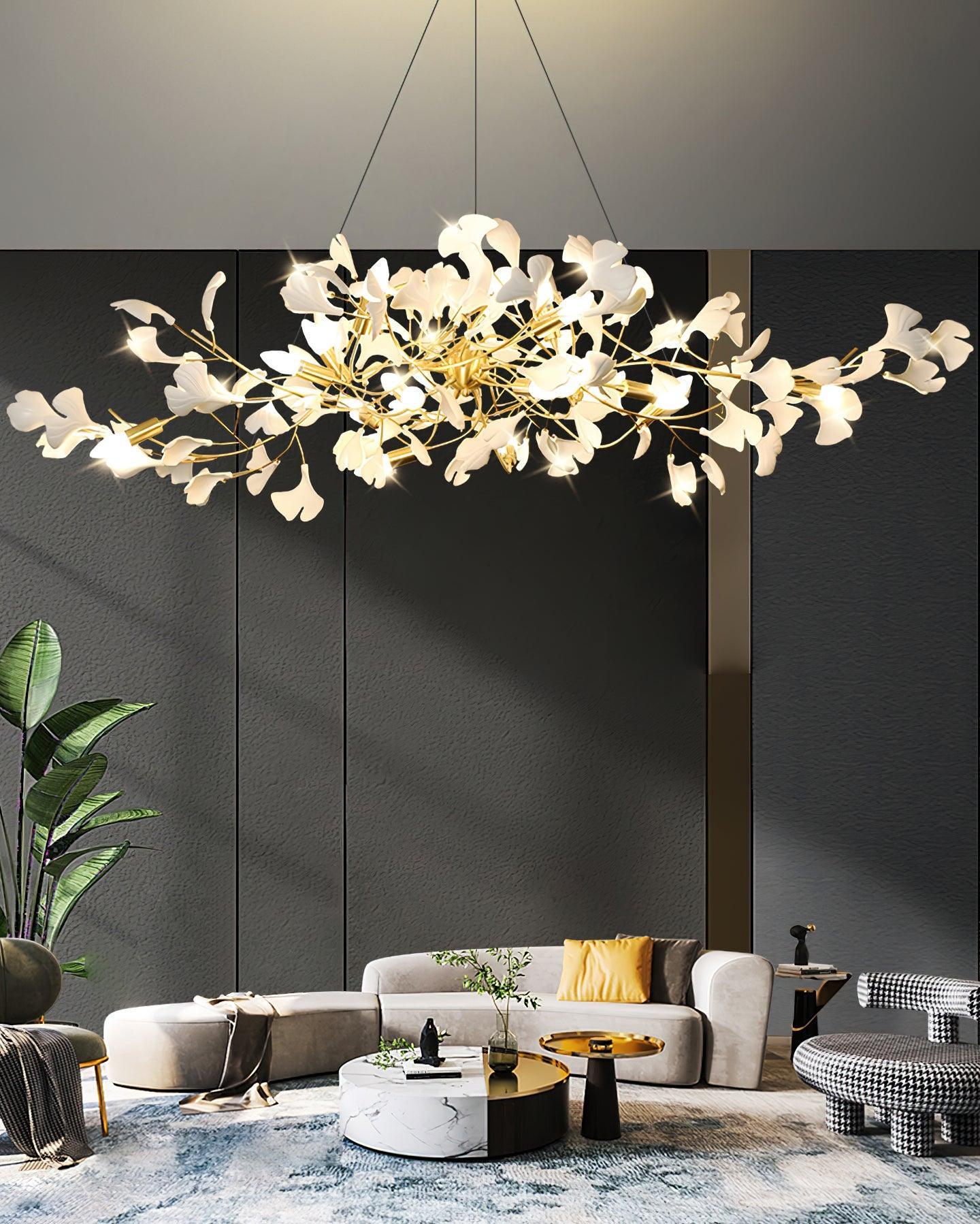 Gingko Chandelier Style C - Vinlighting