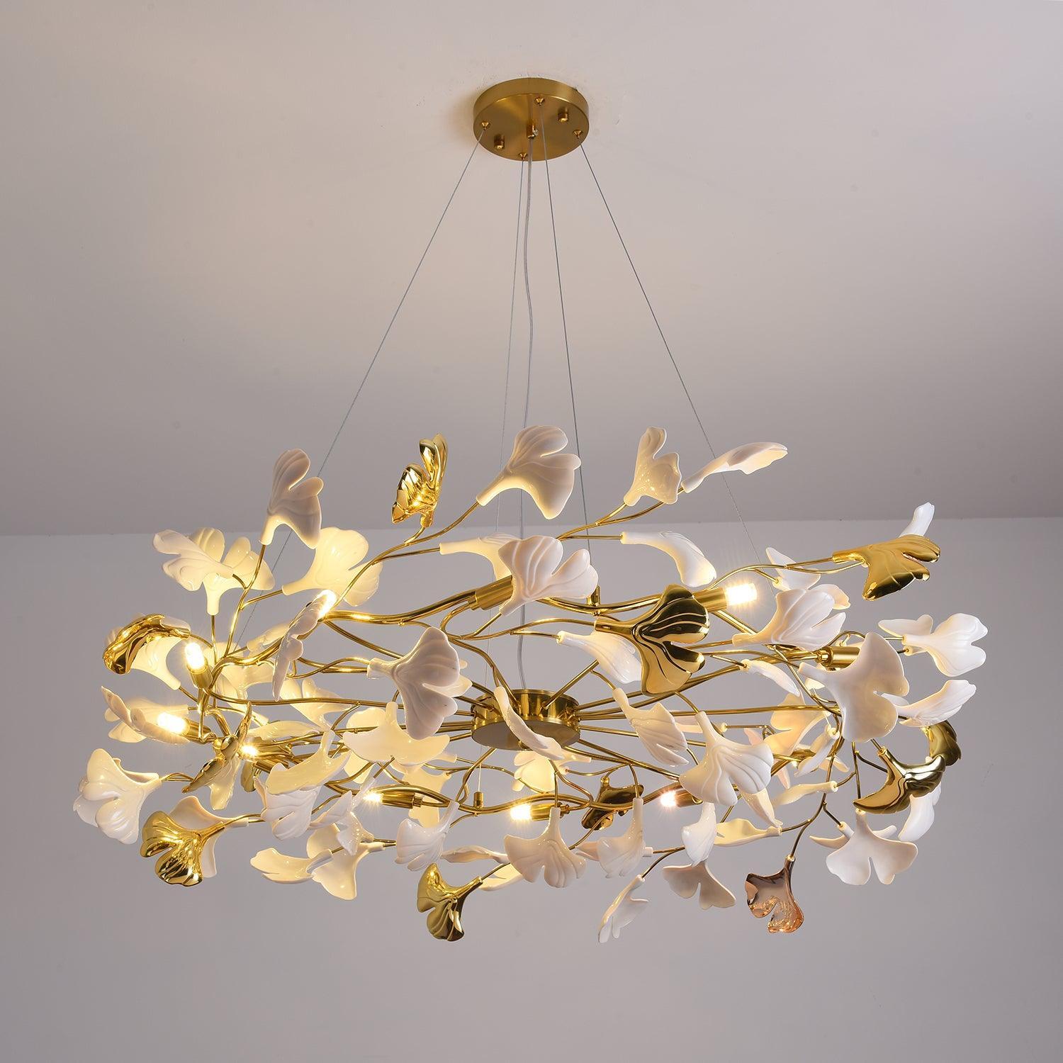 Gingko Chandelier Style D - Vinlighting