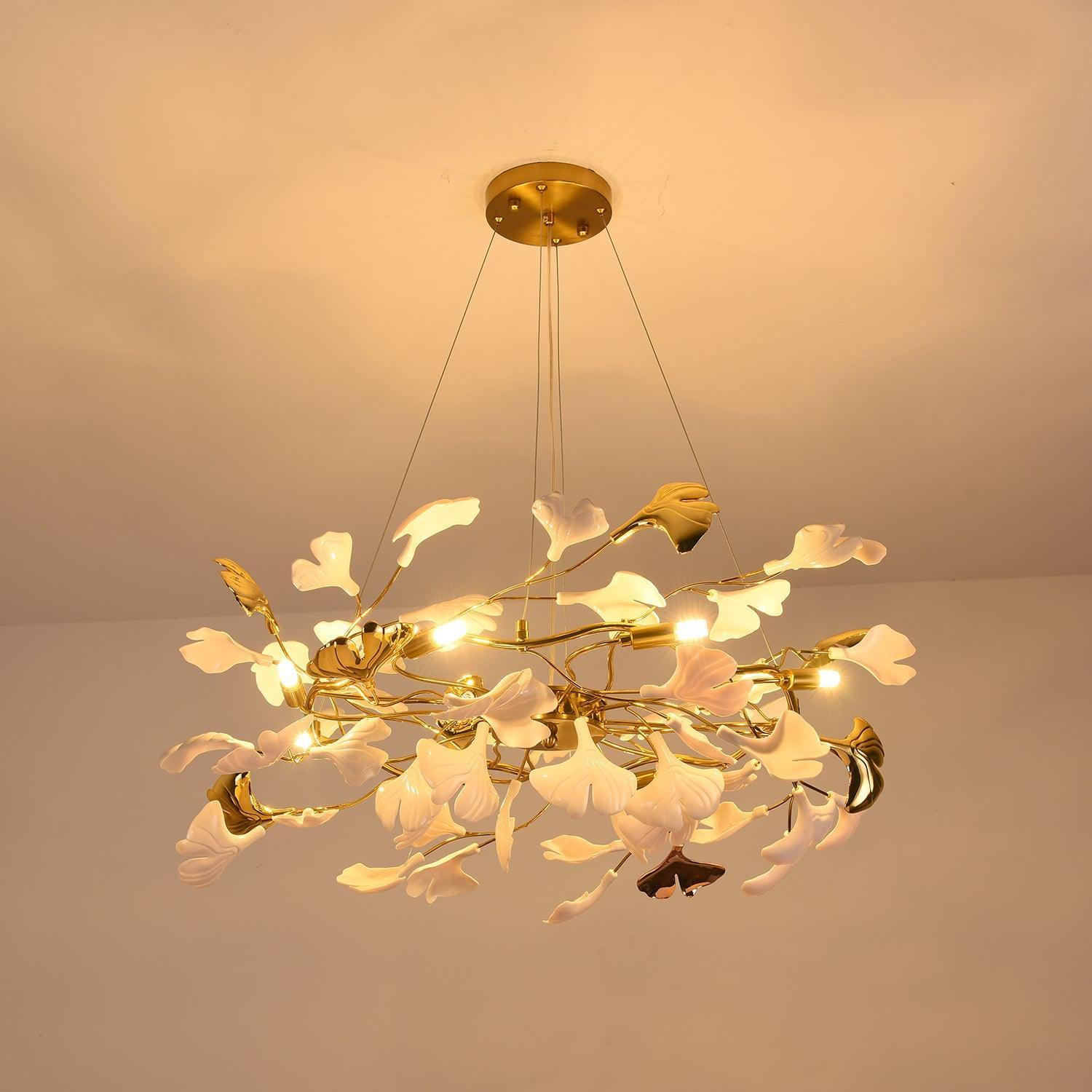 Gingko Chandelier Style D - Vinlighting