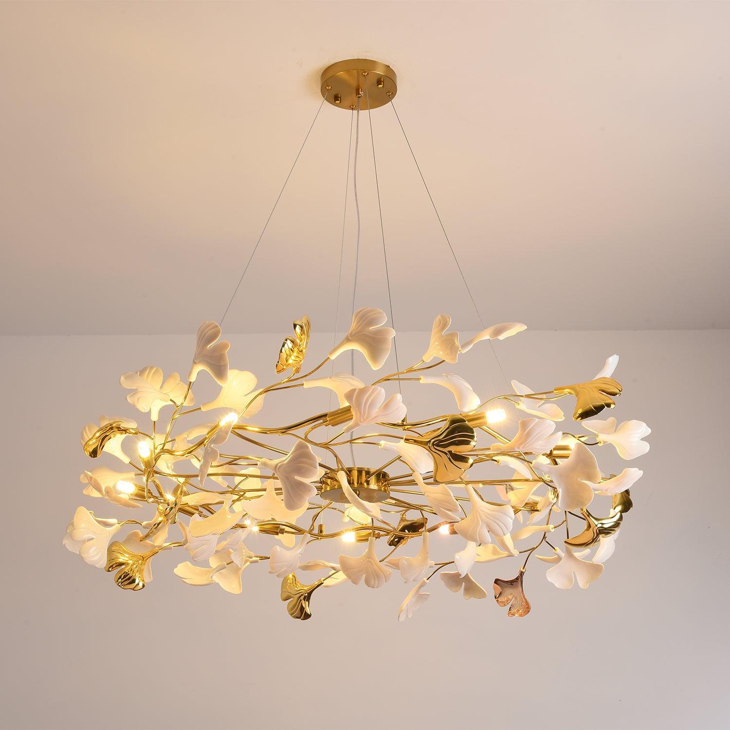 Gingko Chandelier Style D - Vinlighting