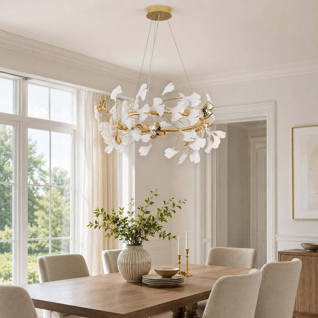 Gingko Chandelier Style E