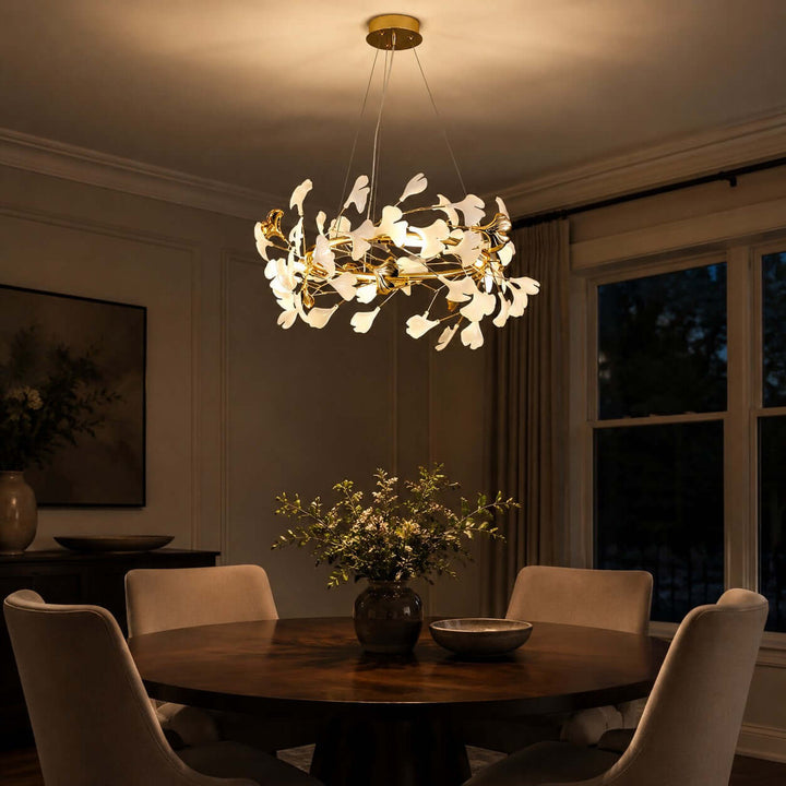 Gingko Chandelier Style E