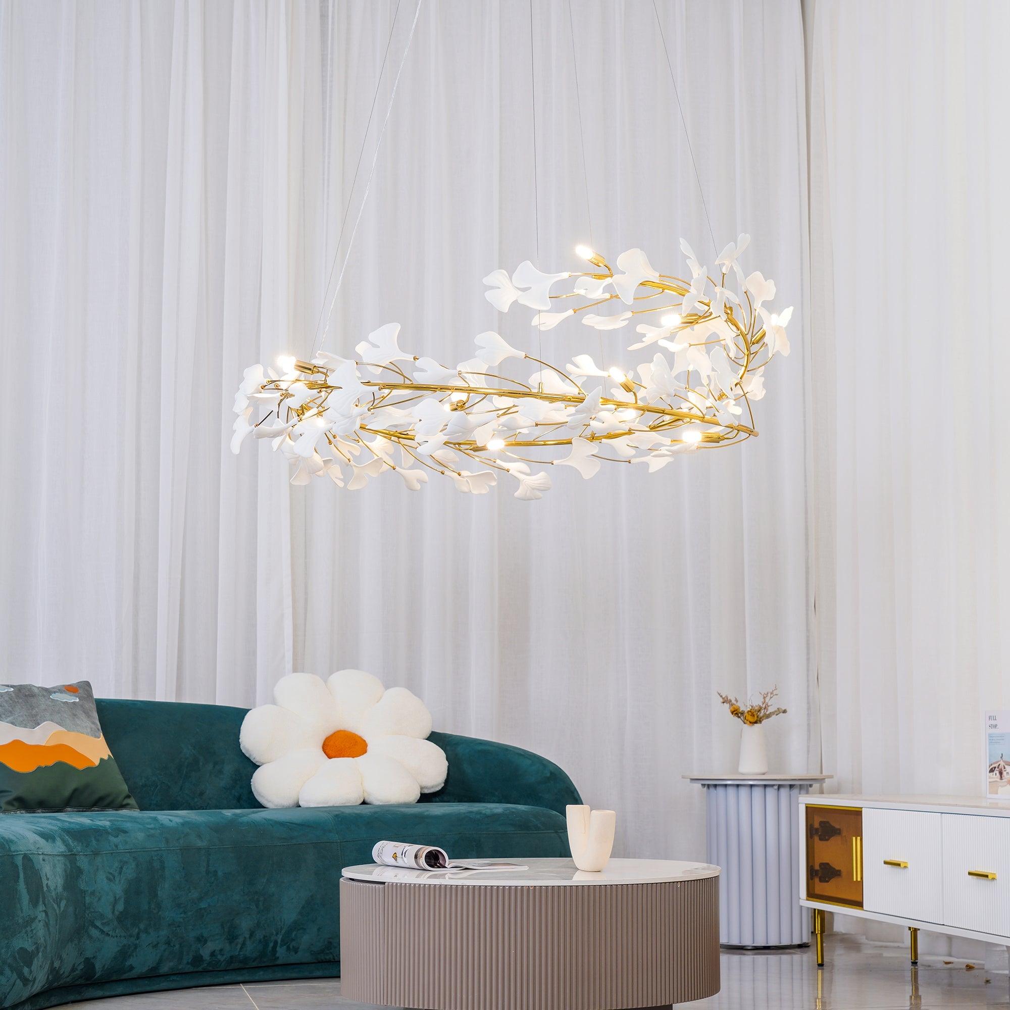 Gingko Chandelier Style E - Vinlighting