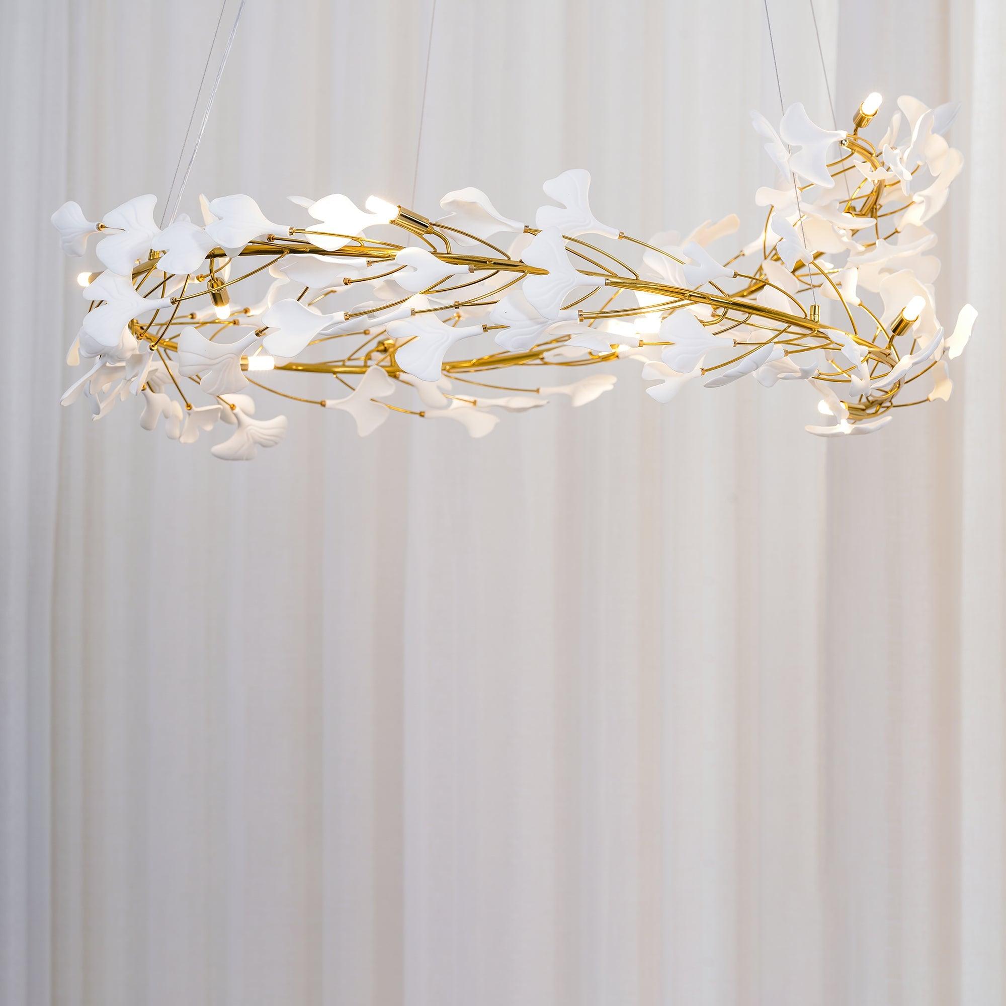 Gingko Chandelier Style E - Vinlighting