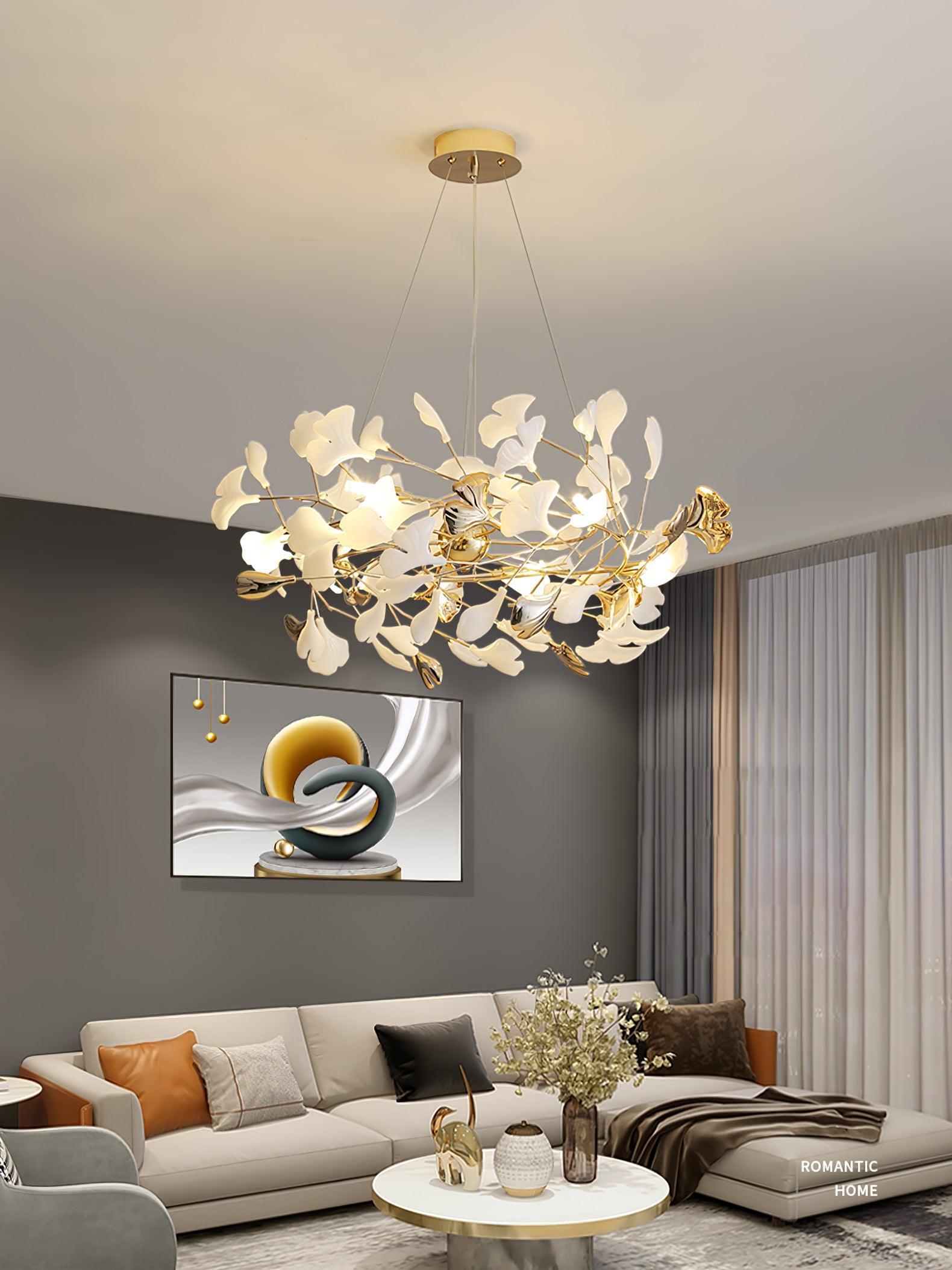 Gingko Chandelier Style F - Vinlighting