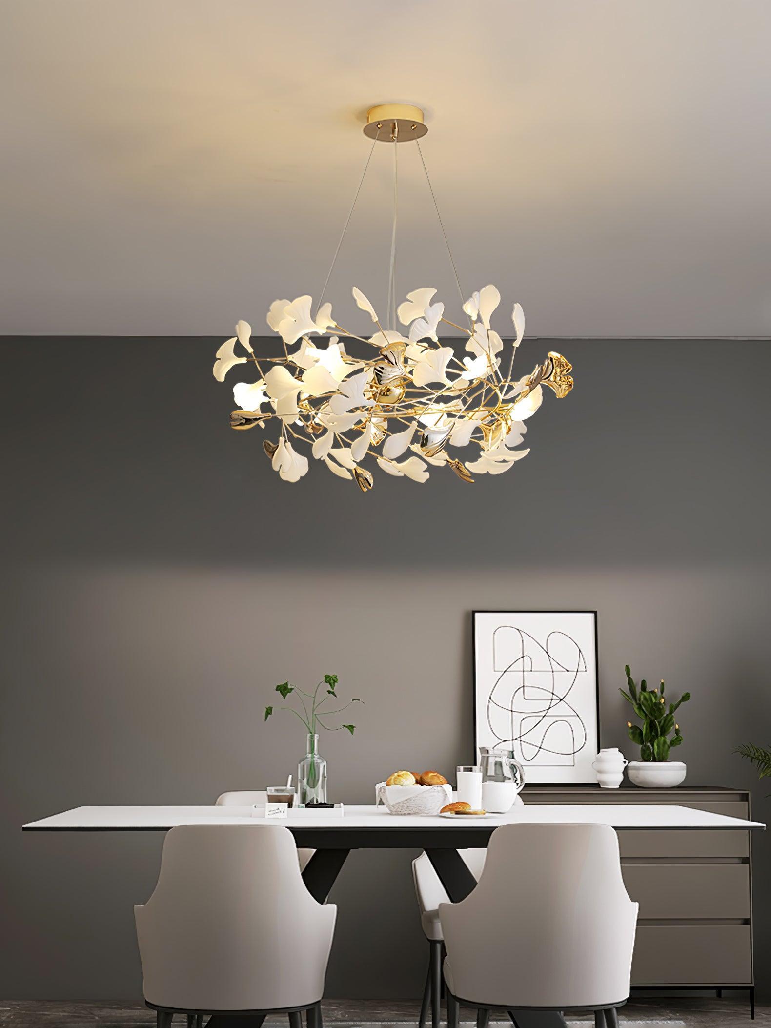 Gingko Chandelier Style F - Vinlighting