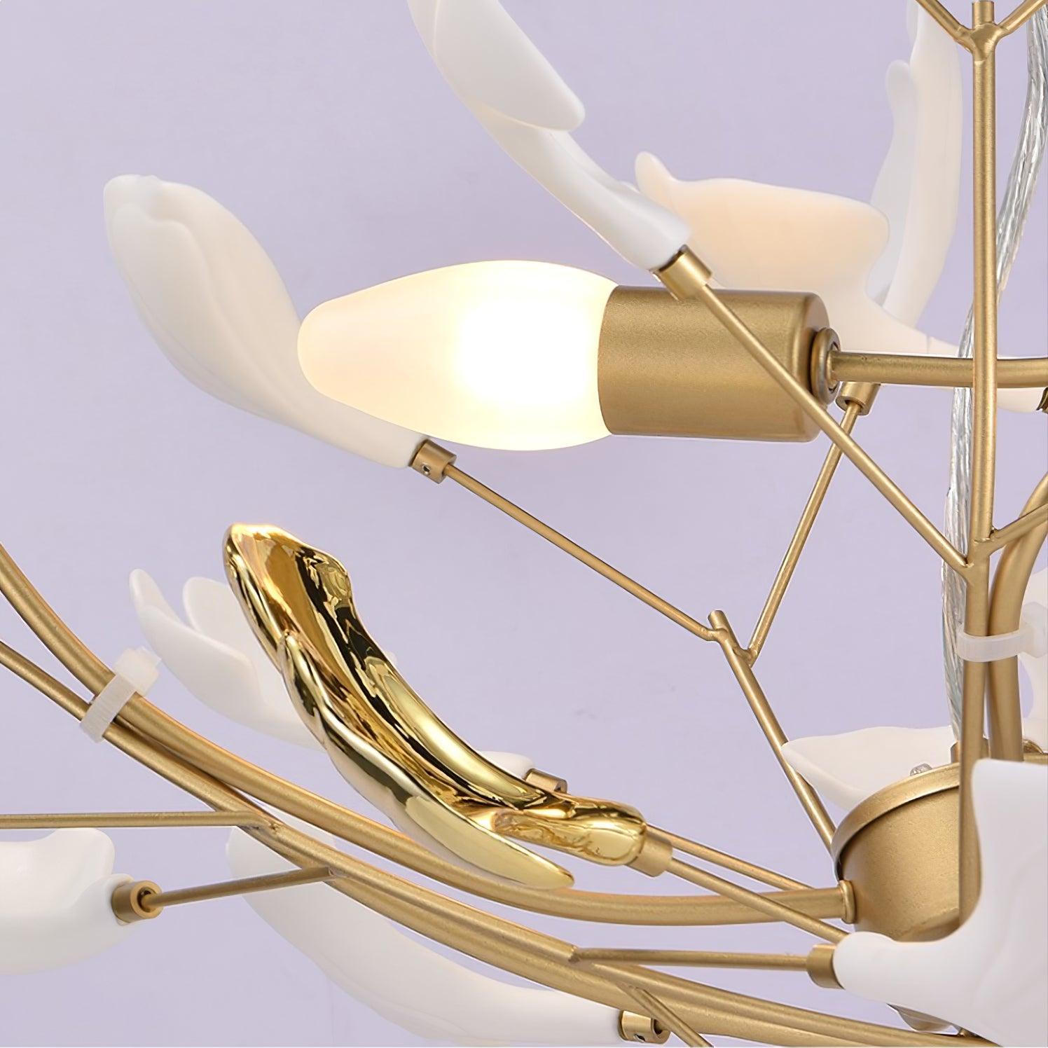 Gingko Chandelier Style F - Vinlighting