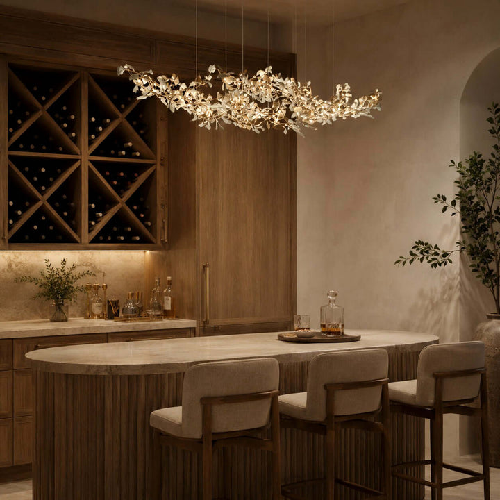 Gingko Chandelier Style H