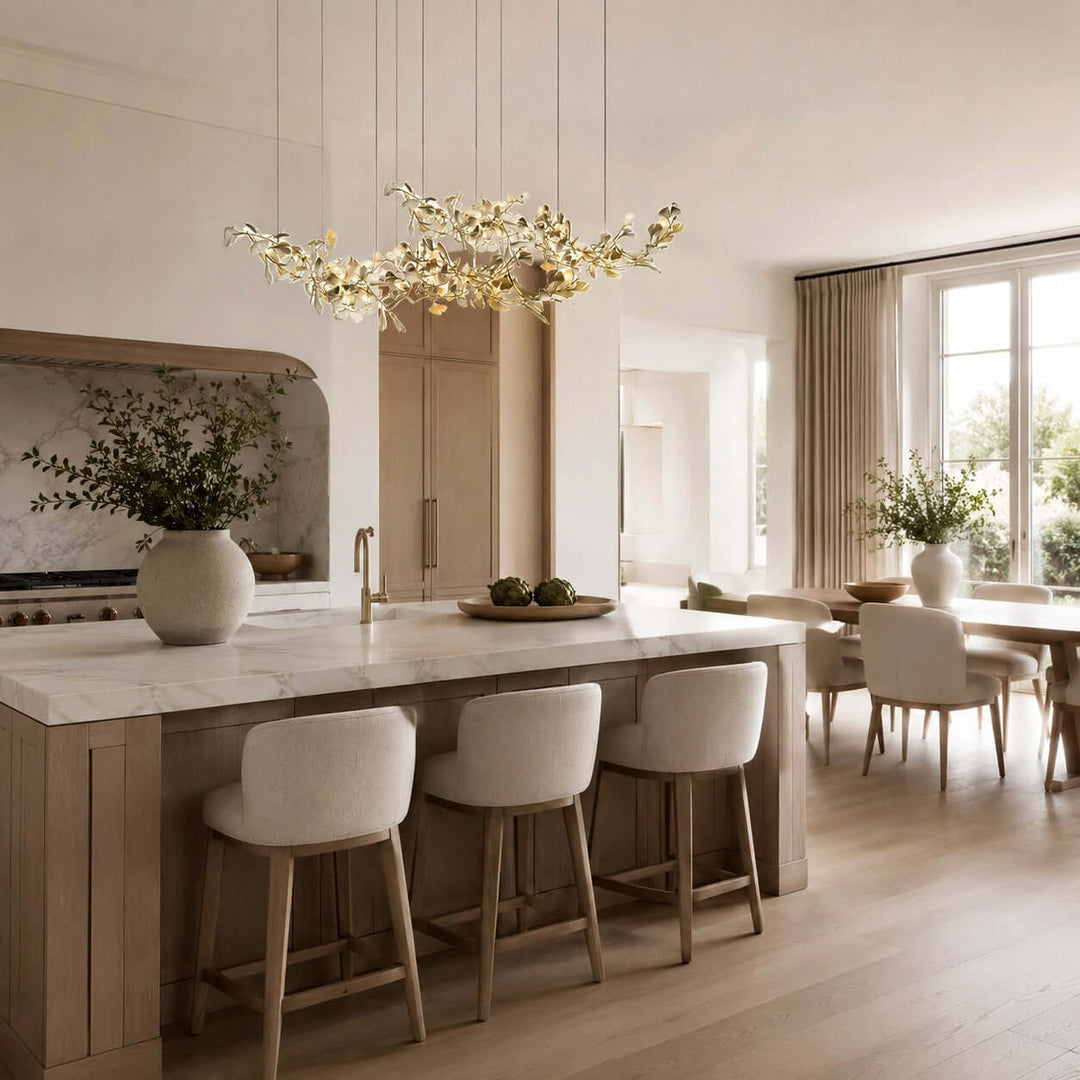 Gingko Chandelier Style H