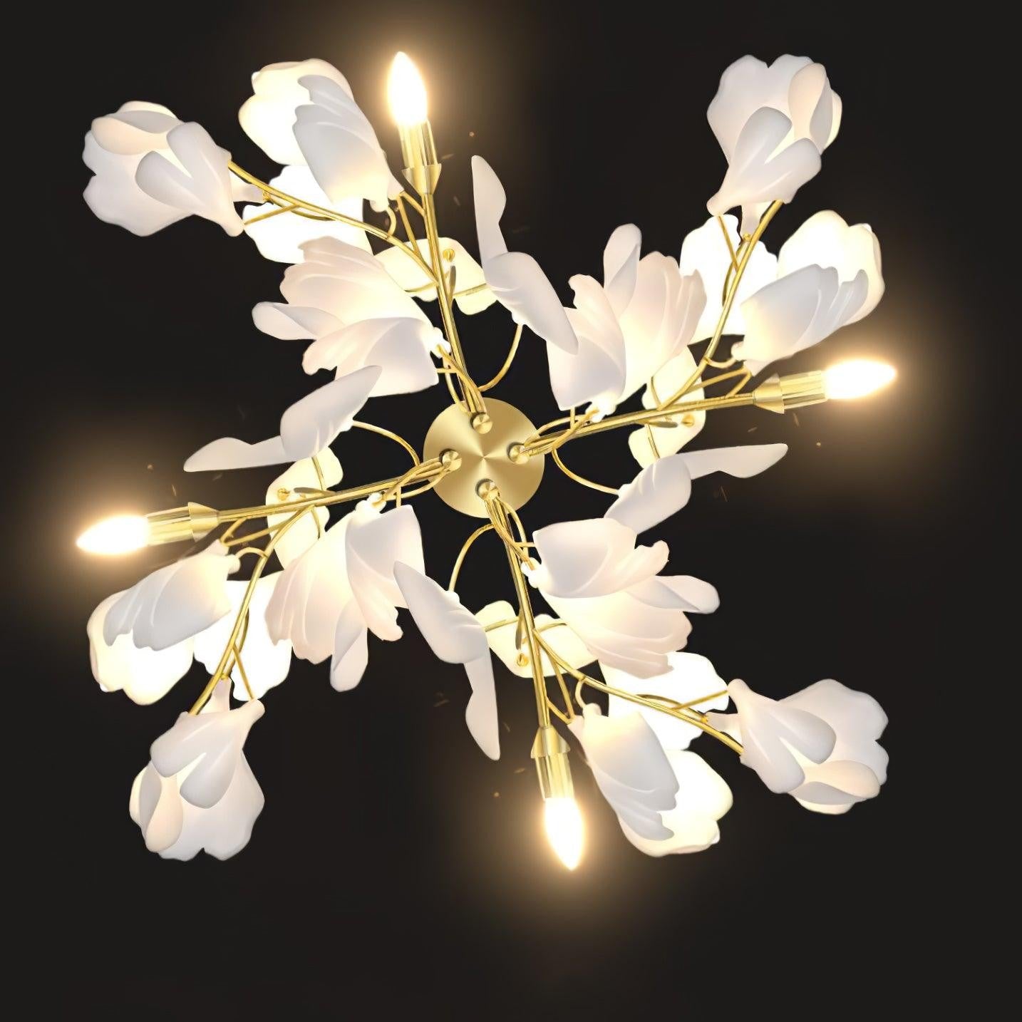 Gingko Flowers Sconce