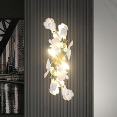 Gingko Flowers Sconce