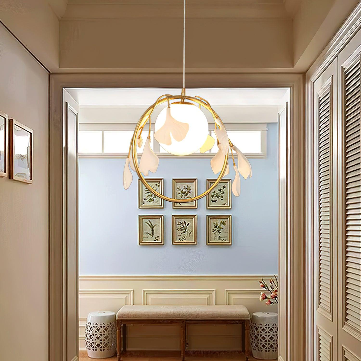 Gingko Pendant Light