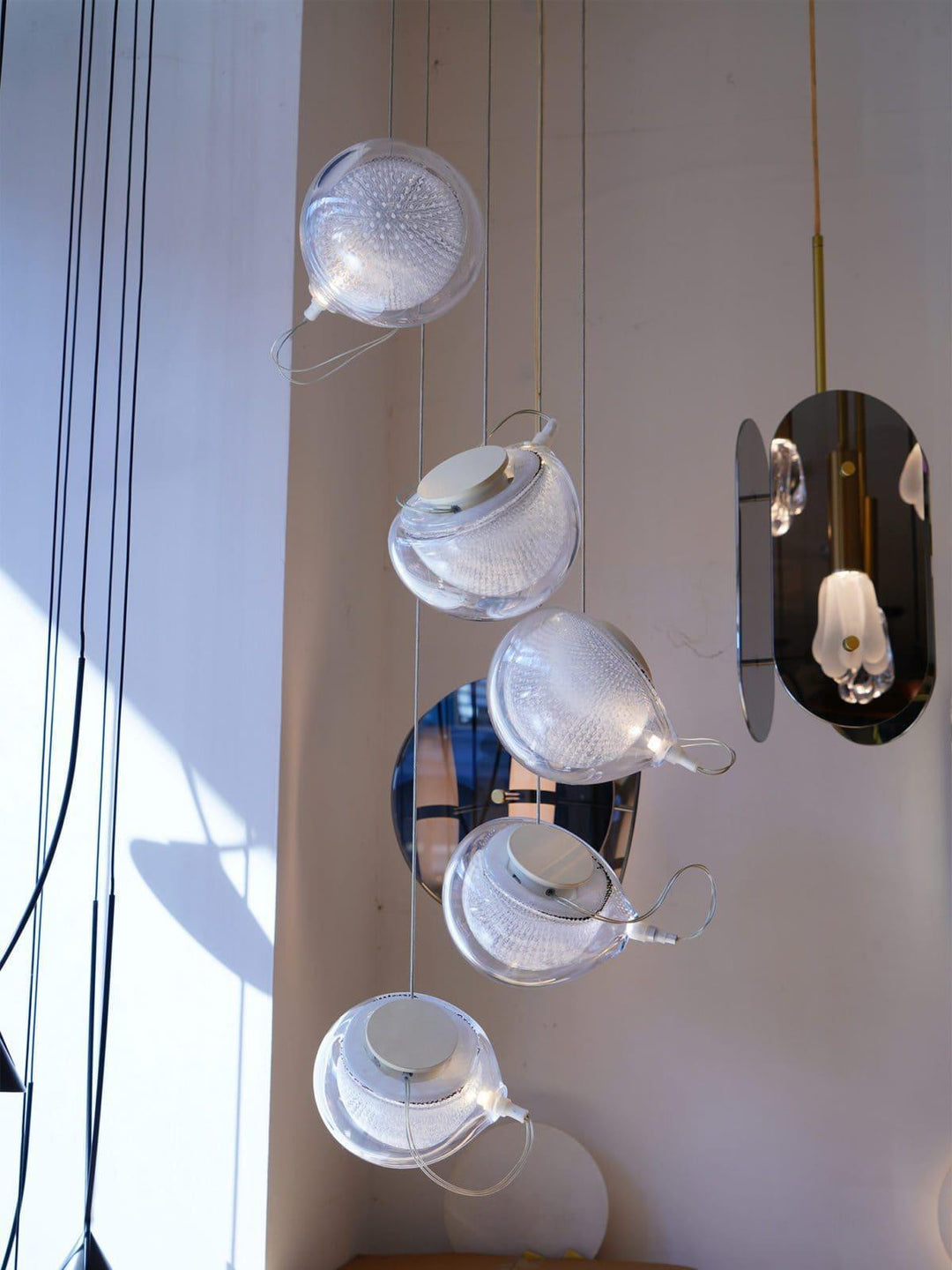 Glass Globe 76 Pendant Light | Mesh Glass Chandelier | Vinlighting | Vinlighting | Vinlighting