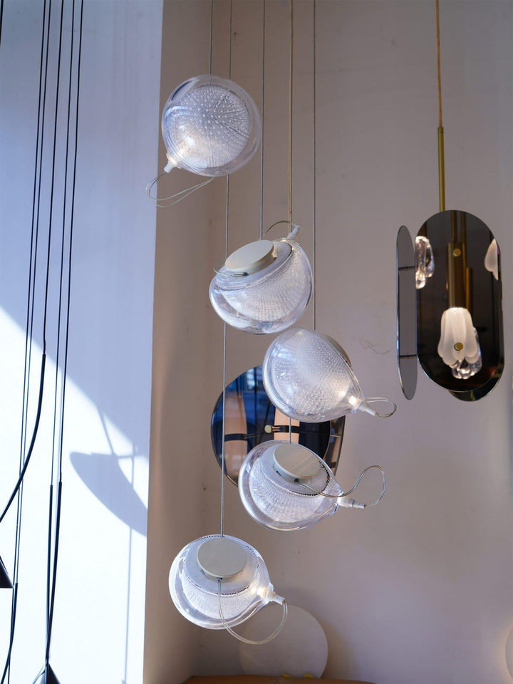 Glass Globe 76 Pendant Light | Mesh Glass Chandelier | Vinlighting | Vinlighting | Vinlighting