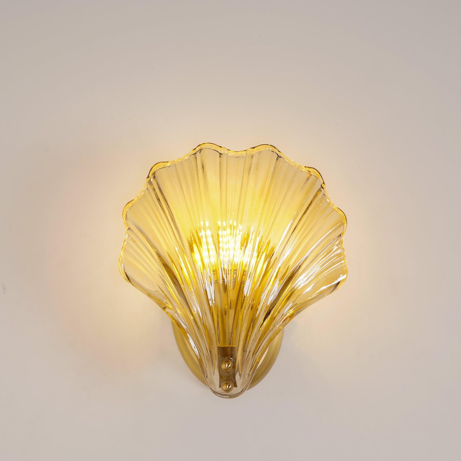 Glass Shell Wall Light - Vinlighting