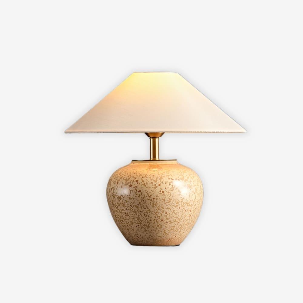 Glazed Ceramic Table Lamp - Vinlighting