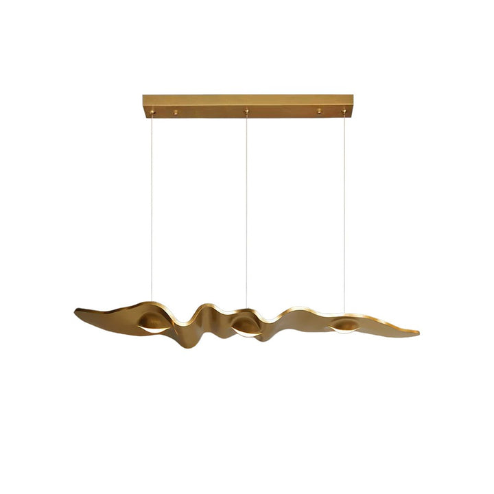 Gold Ribbon Chandelier – Modern Elegance with Soft, Stylish Lighting | Vinlighting | Vinlighting