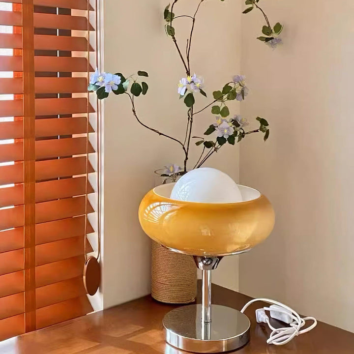 Guzzini Glass Vintage Table Lamp - Vinlighting | Vinlighting | Vinlighting