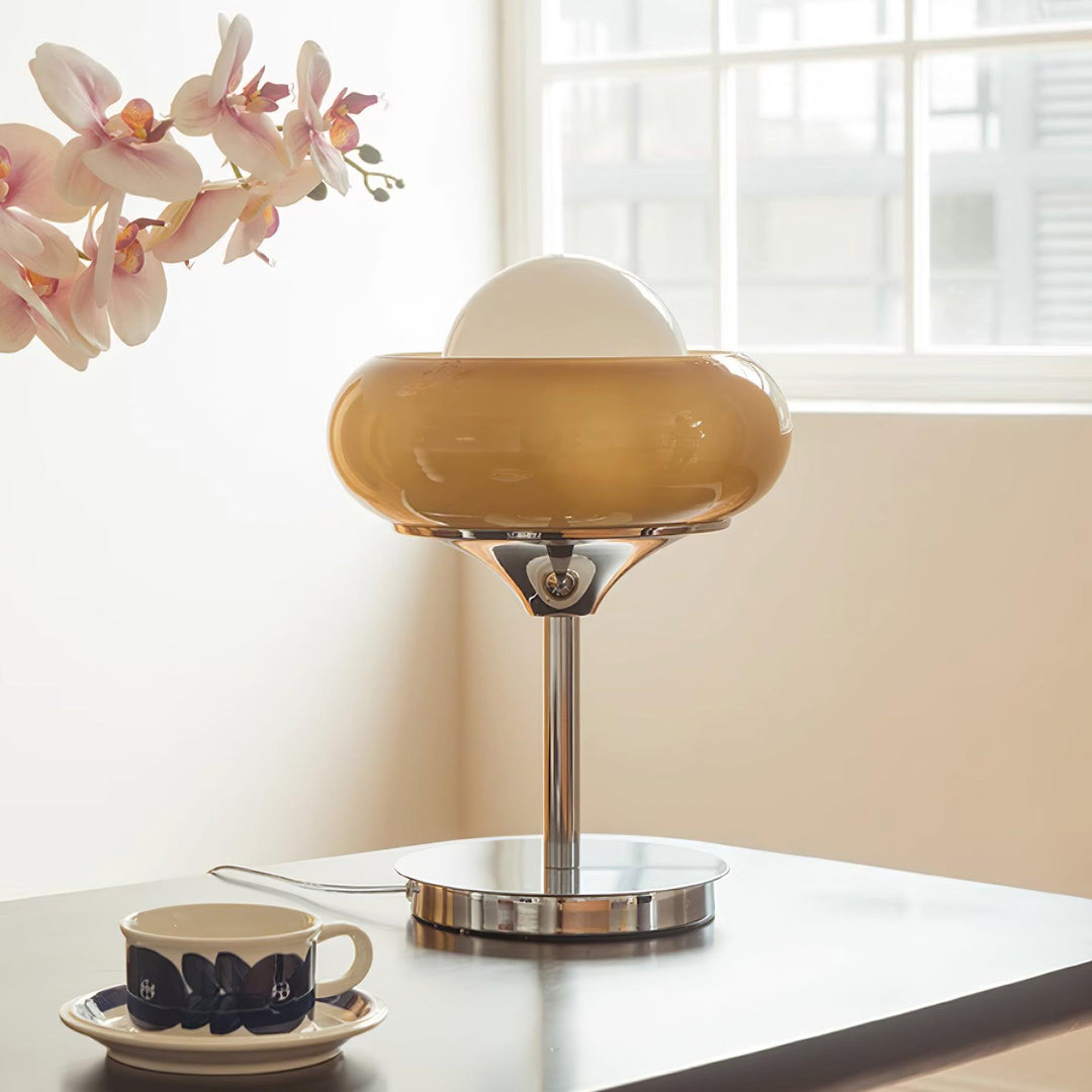 Guzzini Glass Vintage Table Lamp - Vinlighting | Vinlighting | Vinlighting