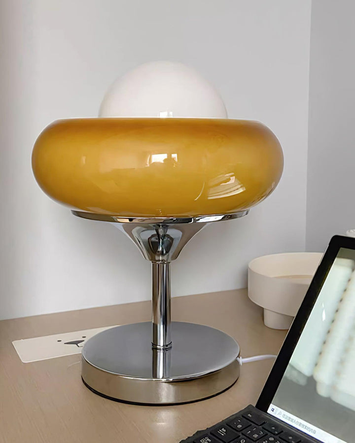 Guzzini Glass Vintage Table Lamp - Vinlighting | Vinlighting | Vinlighting