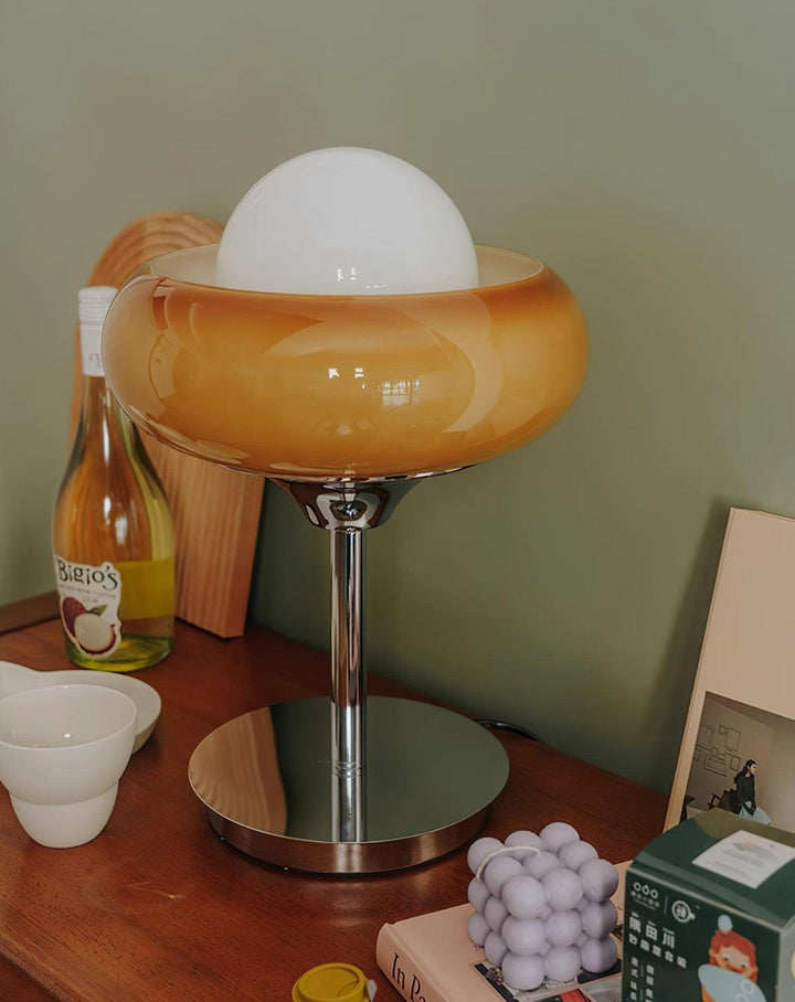 Guzzini Glass Vintage Table Lamp - Vinlighting | Vinlighting | Vinlighting