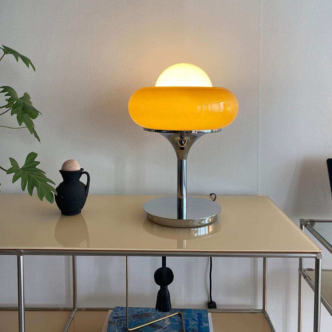 Guzzini Glass Vintage Table Lamp - Vinlighting | Vinlighting | Vinlighting