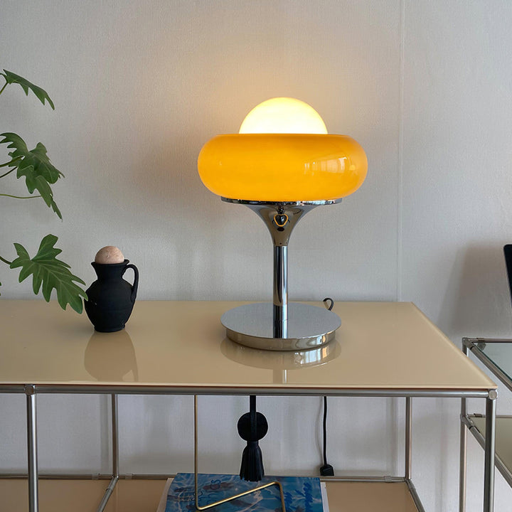 Guzzini Glass Vintage Table Lamp - Vinlighting | Vinlighting | Vinlighting