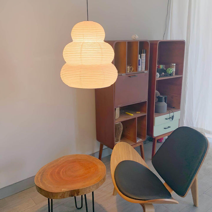 Hanging Paper Lamp | Mid-Century Japanese Paper Design | Vinlighting | Vinlighting | Vinlighting