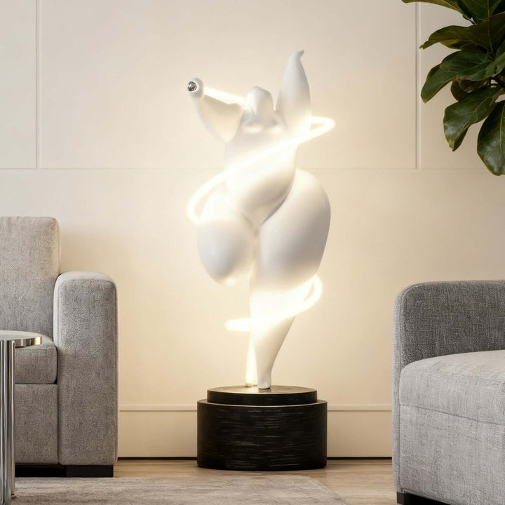 Haromi Sculpture Floor Lamp – Living Room Art Deco Floor Lamp