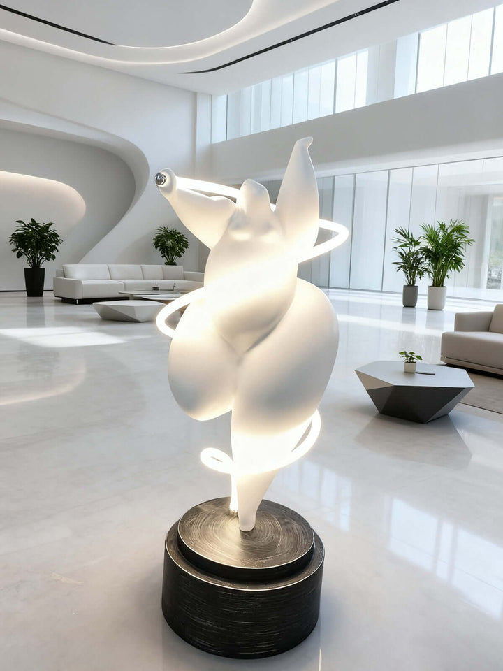 Haromi Sculpture Floor Lamp – Living Room Art Deco Floor Lamp