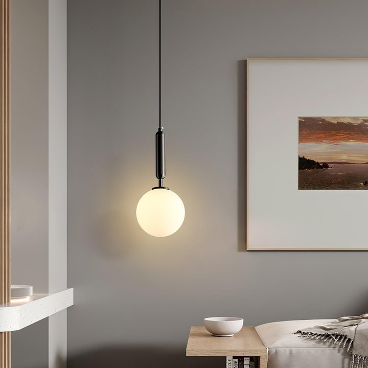 Holly Bar Pendant Light | Modern Glass & Brass Hanging for Bathroom | Vinlighting | Vinlighting