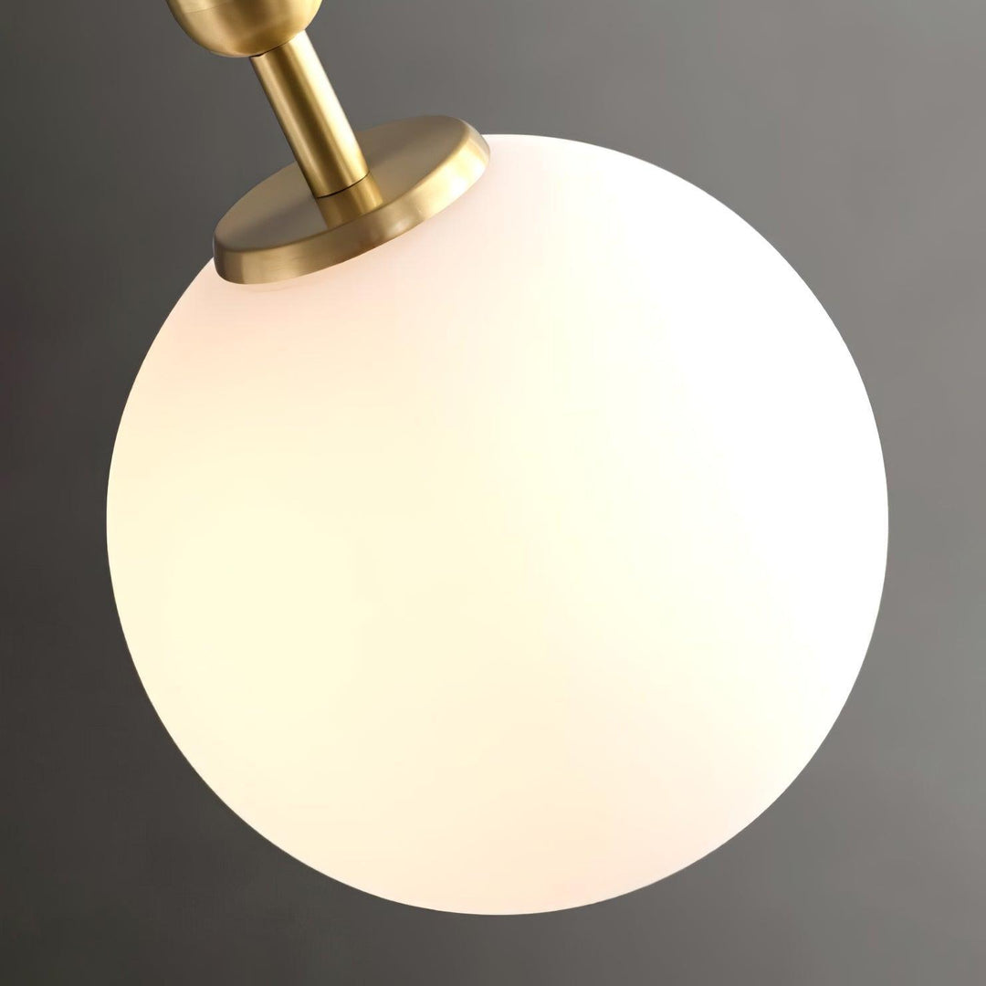 Holly Bar Pendant Light | Modern Glass & Brass Hanging for Bathroom | Vinlighting | Vinlighting