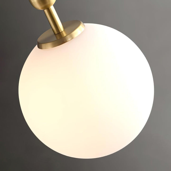 Holly Bar Pendant Light | Modern Glass & Brass Hanging for Bathroom | Vinlighting | Vinlighting