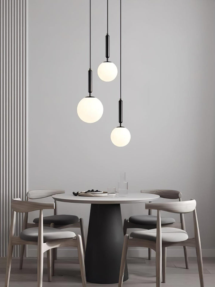 Holly Bar Pendant Light | Modern Glass & Brass Hanging for Bathroom | Vinlighting | Vinlighting