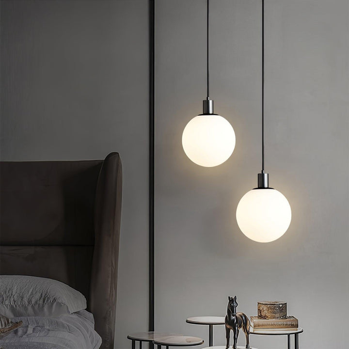 Holly Bar Pendant Light | Modern Glass & Brass Hanging for Bathroom | Vinlighting | Vinlighting