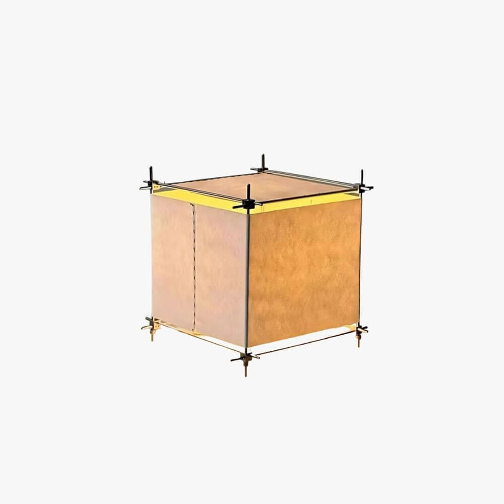 Hoshira Table Lamp- Geometric Parchment Desk Light | Vinlighting