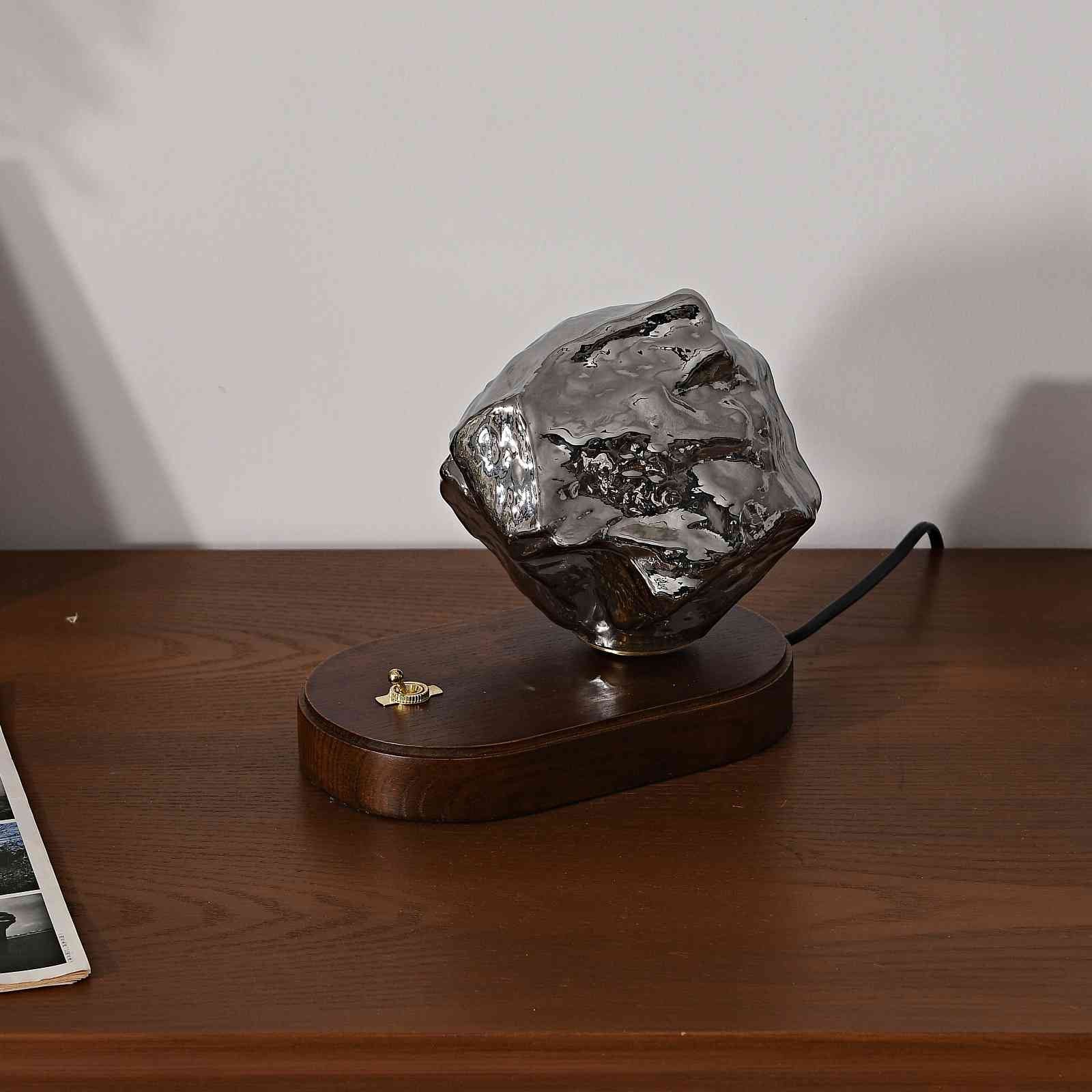 Ice Stone Glass Table Lamp