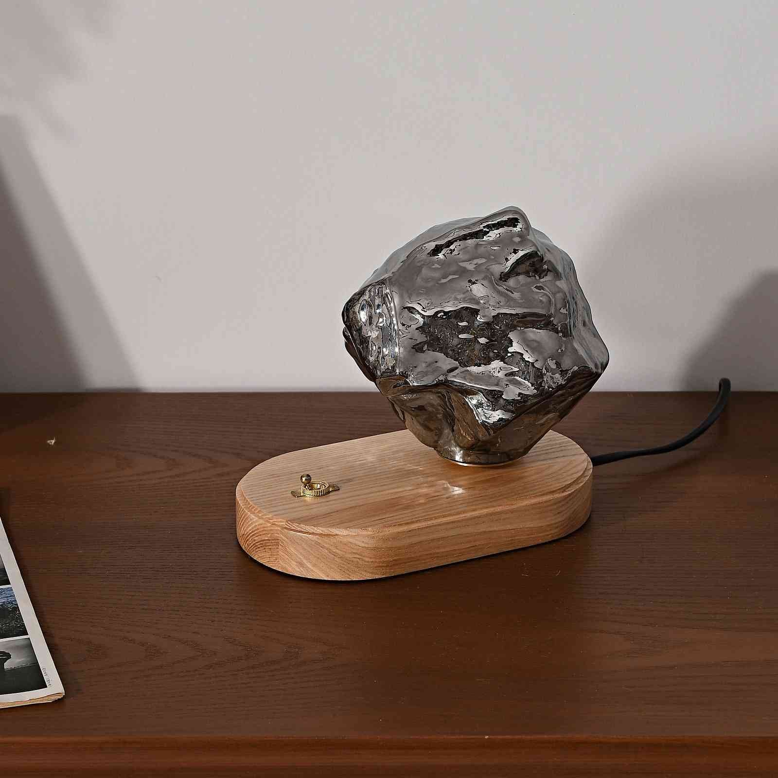 Ice Stone Glass Table Lamp