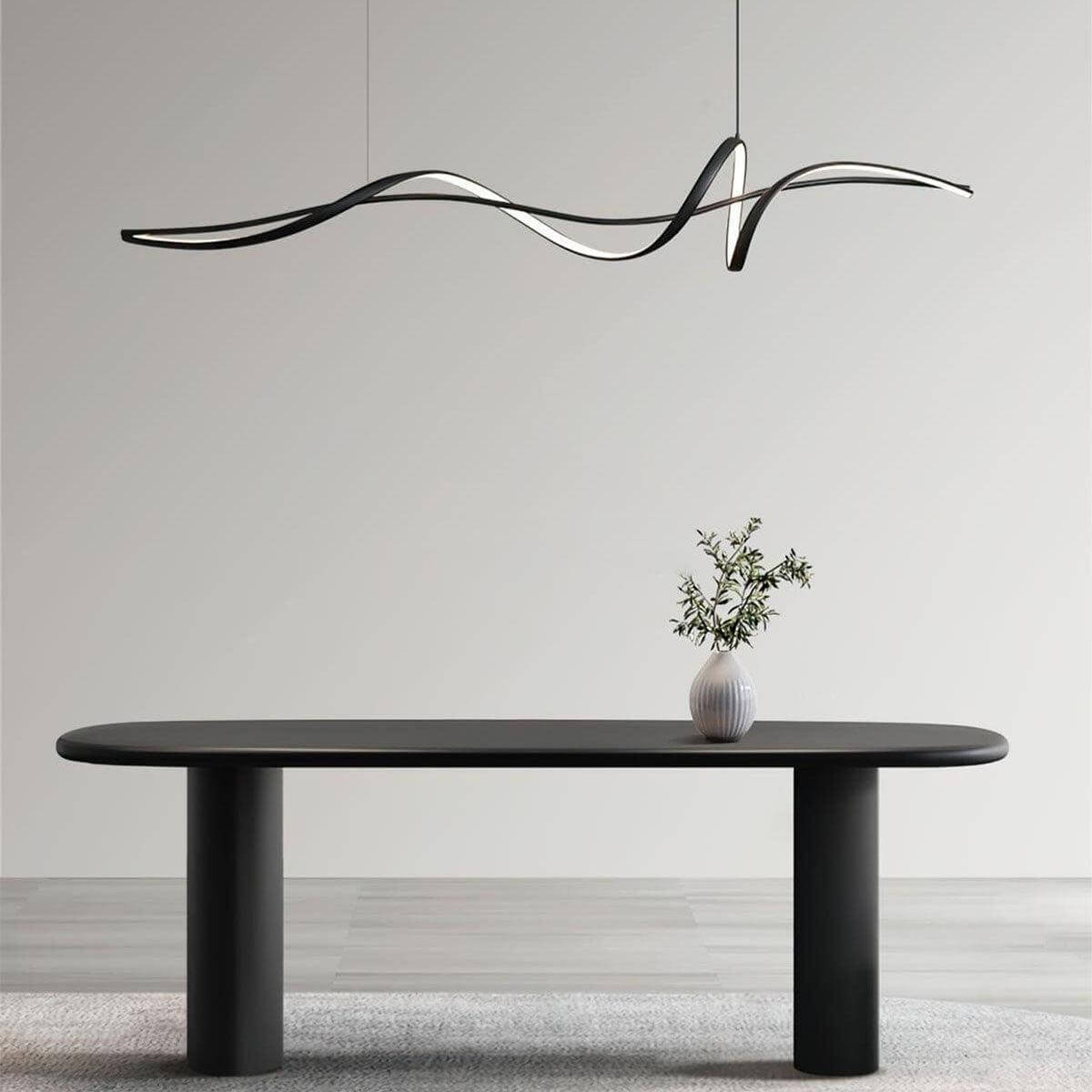 Inari Line Chandelier – Modern Minimalist Design for Dining Rooms