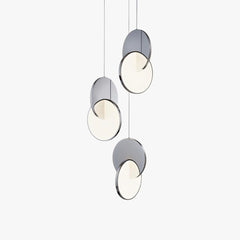 Interlocking Disc Pendant Light