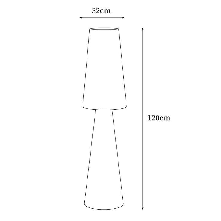Isobel Floor Lamp - Woven Drum Shade & Resin Neck, Elegant Lighting | Vinlighting | Vinlighting