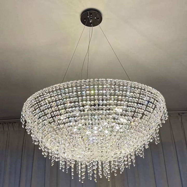 Jovira Crystal Chandelier – Modern Elegant Luxurious Lighting