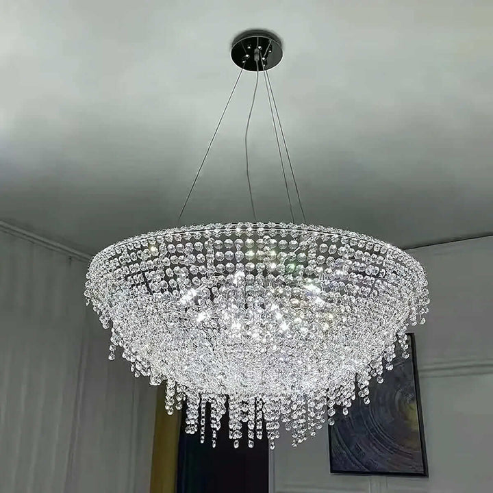 Jovira Crystal Chandelier – Modern Elegant Luxurious Lighting