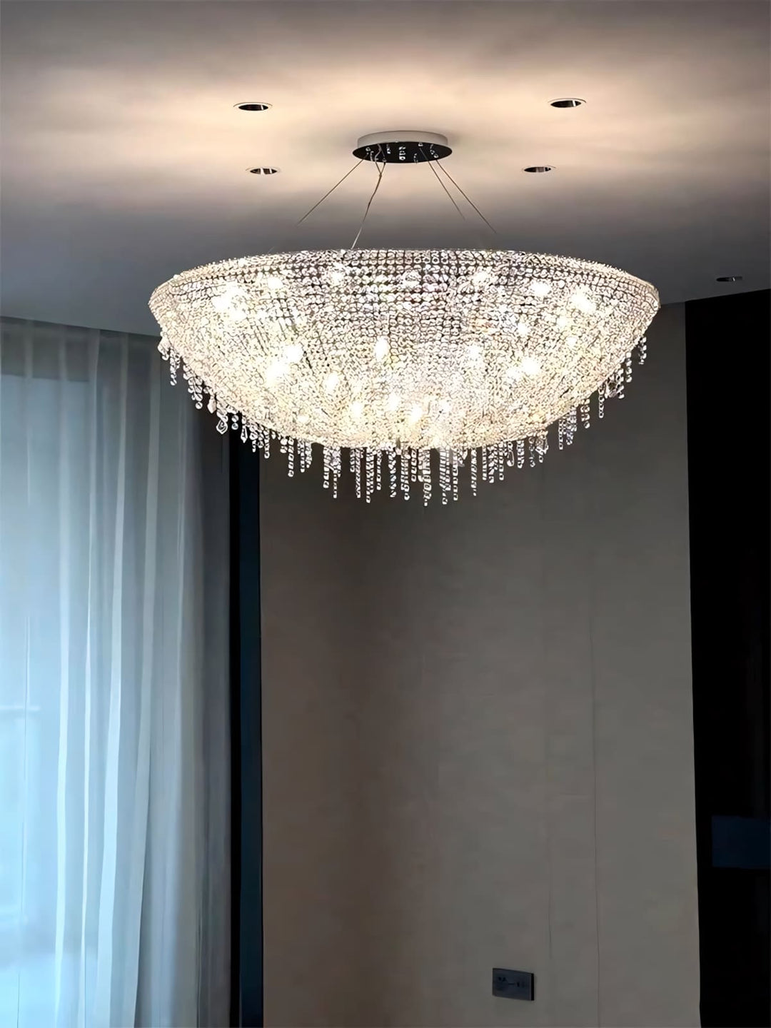 Jovira Crystal Chandelier – Modern Elegant Luxurious Lighting