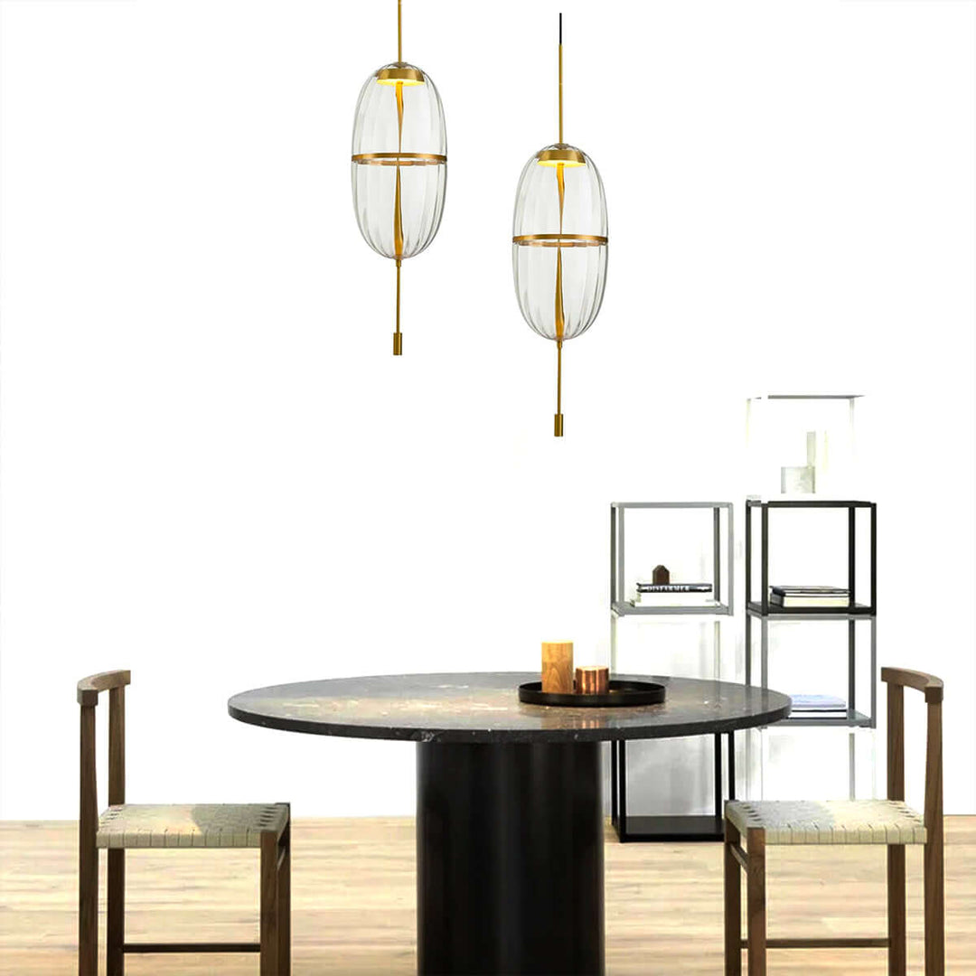 Jumeru Pendant Light – Modern Nordic Glass Dining Pendant Light