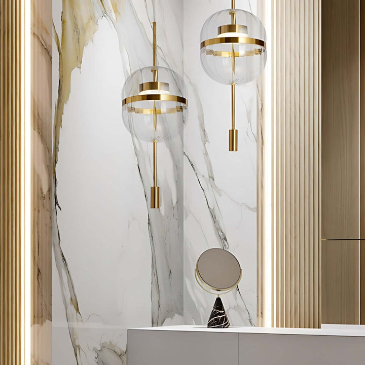 Jumeru Pendant Light – Modern Nordic Glass Dining Pendant Light