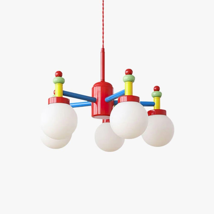 Junit Cute Chandelier - Colorful Glass Ball Chandelier | Vinlighting | Vinlighting