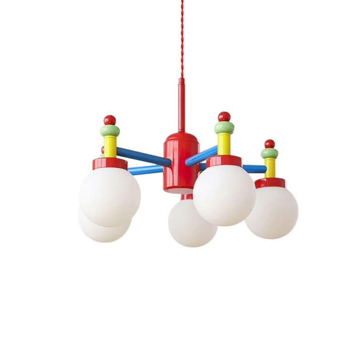 Junit Cute Chandelier - Colorful Glass Ball Chandelier | Vinlighting | Vinlighting